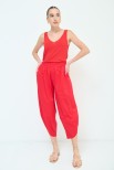 PANTALONE OVER ROSSO