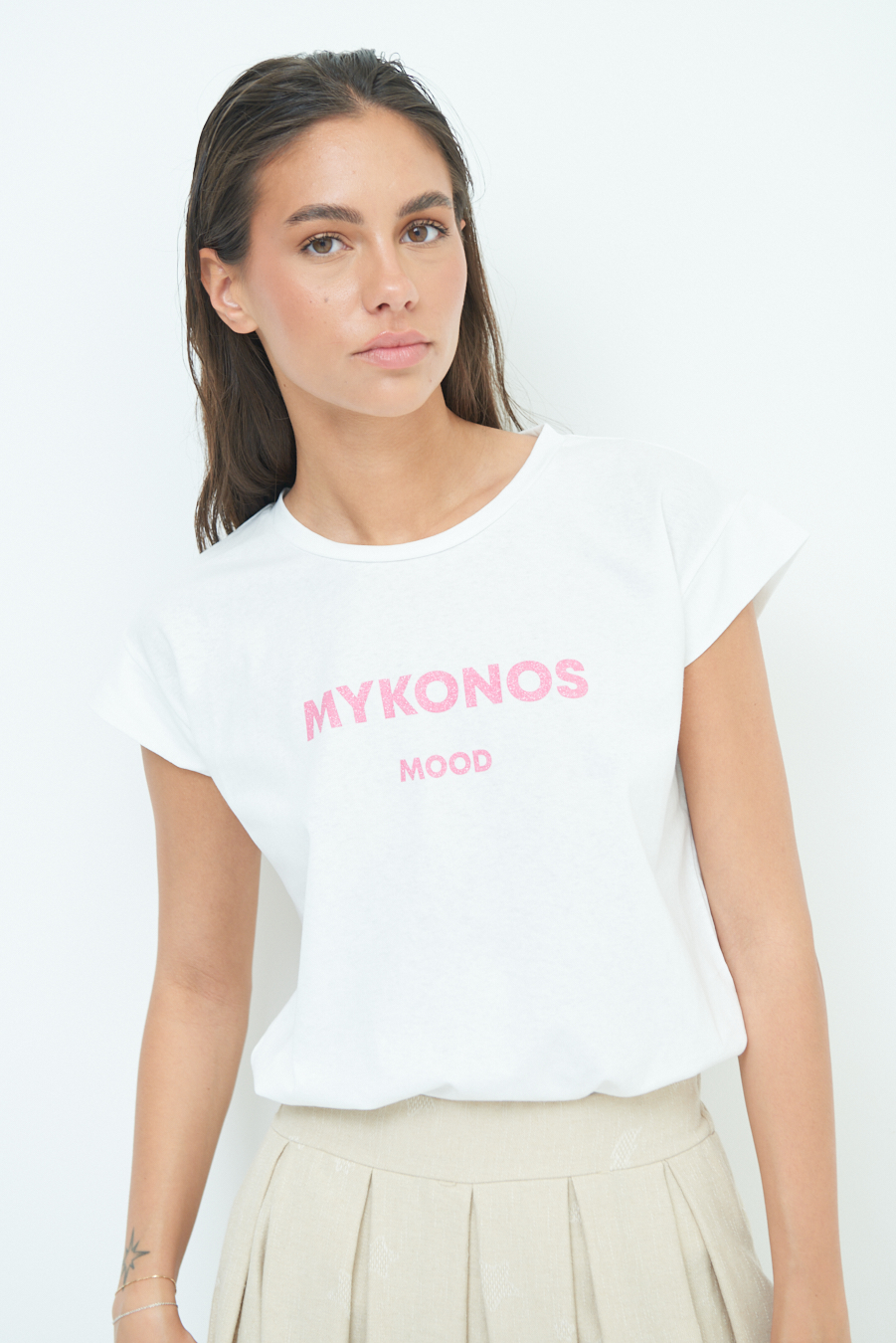 Kikisix T-SHIRT ''MYKONOS'' BUBBLE