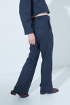 PANTALONE UOMO QUADRO BLU