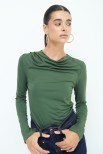 MAGLIA SCOLLO GRONDA VERDE MILITARE