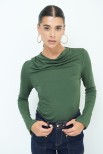 MAGLIA SCOLLO GRONDA VERDE MILITARE