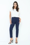 PANTALONE BASICO CON ELASTICO DT BLU