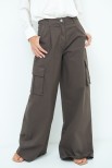 PANTALONE LARGO CON TASCHE MORO