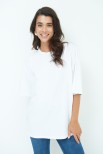 T-SHIRT OVERSIZE BIANCO