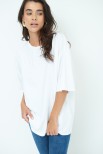 T-SHIRT OVERSIZE BIANCO