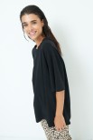 T-SHIRT OVERSIZE NERO