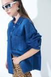 CAMICIA OVERSIZE JEANS MEDIO