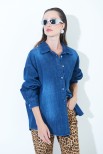 CAMICIA OVERSIZE JEANS MEDIO