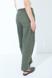 PANTALONE LINEA UOVO VERDE MILITARE