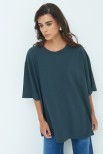 T-SHIRT OVERSIZE GRIGIO