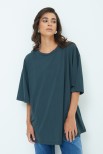 T-SHIRT OVERSIZE GRIGIO