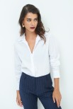 CAMICIA BASIC FINTONE BIANCO