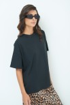 T-SHIRT SCATOLINA NERO