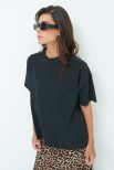 T-SHIRT SCATOLINA NERO