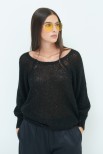 MAGLIA MANICA RAGLAN NERO