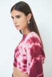 FELPA CROP TIE DYE AMARENA