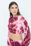 FELPA CROP TIE DYE AMARENA