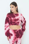 FELPA CROP TIE DYE AMARENA