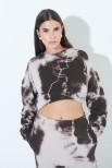 FELPA CROP TIE DYE MORO