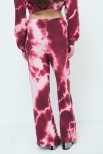 PANTALONE TUTA PALAZZO TIE DYE AMARENA