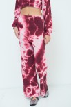 PANTALONE TUTA PALAZZO TIE DYE AMARENA