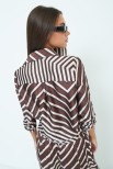 CAMICIA MANICA KIMONO CON NODO MORO