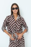 CAMICIA MANICA KIMONO CON NODO MORO