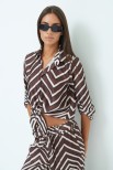 CAMICIA MANICA KIMONO CON NODO MORO