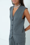 GILET MODELLO MASCHILE GRIGIO