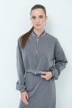 BOMBER SPORT MANOLANA GRIGIO