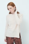 MAXI MAGLIA MISTO CASHMERE BEIGE