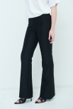 PANTALONE PIZZO CON ELASTICO NERO