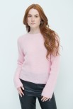 PARICOLLO RAGLAN MANICA LUNGA ROSA