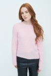 PARICOLLO RAGLAN MANICA LUNGA ROSA