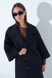 CAPPOTTO OVER MANICA 384 AMPIA ACCOPPIATO NERO