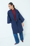 CAPPOTTO OVER MANICA 384 AMPIA ACCOPPIATO BLU