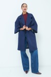 CAPPOTTO OVER MANICA 384 AMPIA ACCOPPIATO BLU