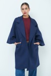 CAPPOTTO OVER MANICA 384 AMPIA ACCOPPIATO BLU