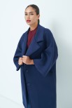 CAPPOTTO OVER MANICA 384 AMPIA ACCOPPIATO BLU