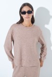 MAGLIA LUREX CAMMELLO