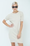 ABITO IN MAGLIA BEIGE