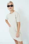 ABITO IN MAGLIA BEIGE