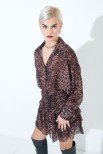 CAMICIA OVER LEOPARDATO