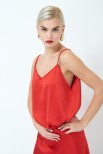 TOP SCOLLO V ROSSO