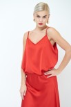 TOP SCOLLO V ROSSO