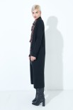 MAXI CARDIGAN CON TASCHE NERO