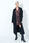 MAXI CARDIGAN CON TASCHE NERO