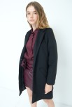 CAPPOTTO BASIC 2 BOTTONI NERO