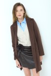 CAPPOTTO BASIC 2 BOTTONI MORO