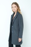 CAPPOTTO BASIC 2 BOTTONI PIOMBO